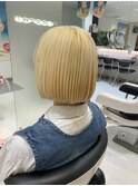 さんぱつぱっつんぱつきんボブ＠20代30代40代50代