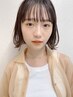 【人気No.2★】小顔カット+オーガニックカラー+TOKIOトリートメント　￥8500