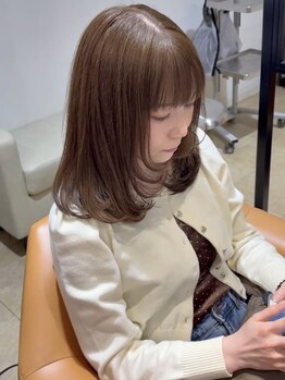 マティス(MATISSE)の写真/【姪浜/室見/藤崎】ブリーチなし透明感カラーなら《MATISSE》カット+カラー¥7,980~