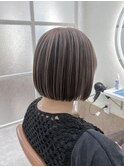 アンブレラカラー × ピンクベージュ