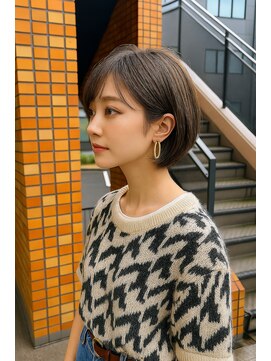 コポル(Copol) まわりと差がつく小顔ショート×マロンベージュ