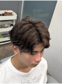 MEN’S HAIR/波巻ツイストスパイラル/フェザーパーマ/本町