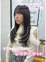 アートマン(artman)&nbsp;【artman 青井美海】10代20代30代レイヤーカット/ハッシュカット