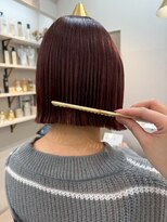 ポジ(poji)&nbsp;ニュアンスパーマ　髪質改善カラー　顔まわり　レイヤー　艶髪