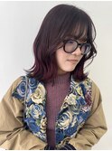 ピンクラベンダーグラデーション
