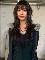 ノラ シンディ(NORA CYNDY) ハッシュカットミディアムレイヤーシャギーレイヤーウルフカット