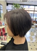 ふわっとひし形ショートボブR8/218