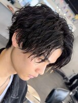 フィフス 天神大名(fifth)&nbsp;天神メンズパーマツイストスパイラルパーママッシュウルフカット