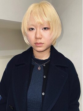 丹 【short layer × blond】