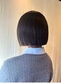 切りっぱなしボブ/トリートメント/タッセルボブ/髪質改善