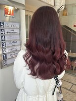 シュガー ヘアアンドネイル 仙台(SUGAR) 大人気!チェリーレッド♪