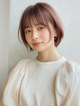 ルービック 難波(Rubik's) 20代/30代/40代韓国レイヤーナチュラルパーマボブ21