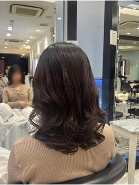 アピッシュ ギンザ(apish ginza) コテ巻きパーマ/くびれパーマ/ミディアムパーマ