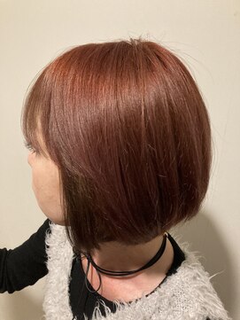 ココ(coco) ボブカット+デザインカラー