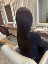 ヘアデザインスペース イチエ(hair design space i chi e)&nbsp;8種類のトリートメント重ねて作るラベンダーカラー