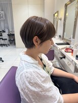 ハピネス 河原町店(Happiness)&nbsp;京都美容室　京都ショート　顔まわりカット　進詩織