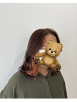 サロン(SALON)&nbsp;イヤリングカラー/オレンジカラー/オレンジベージュ