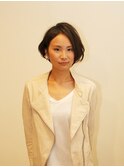 大人ショートボブ