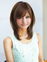 アフロート ディル(AFLOAT D'L)&nbsp;《AFLOATディル裕二朗》小顔を引き出すセミロングヘア