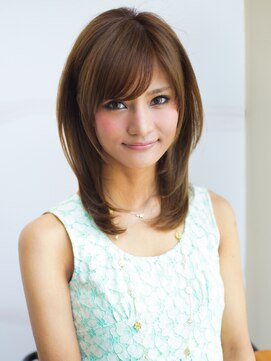 アフロート ディル(AFLOAT D'L) 《AFLOATディル裕二朗》小顔を引き出すセミロングヘア