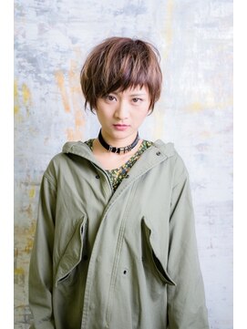 前髪短めマッシュショート Sola Neolive 相模大野店 L ネオリーブソラ 相模大野店 Neolive Sola のヘアカタログ ホットペッパービューティー