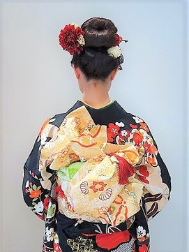 フラココ 荻窪店(hurakoko trico) 大人っぽ着物ヘア/和装/成人式/振袖/ヘアセット/可愛い/荻窪