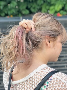 スティル ヘアアンドアイラッシュ(STILL hair&eyelash) 【STILLが叶える‥】＃外国人風カラー＃インナー＃ベビーピンク