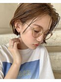 アパレル系スタッフに大人気!短すぎないクールショート 小顔
