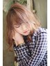 【髪質改善】小顔カット＆カラー＆ケアプロ5step超音波トリートメント/代官山