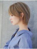 前髪あり大人ショートボブ20代30代40代【AIN.表参道】川原大地