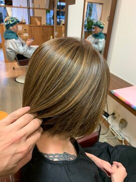 チルアウト 南塚口本店(chill out) グレイカラーでもオシャレに♪[20代/30代/40代/50代/60代]