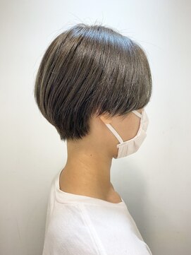 レンジシキチジョウジ (RENJISHI KICHIJOJI) グレージュ　ハンサムショート　【RENJISHI 宮本】サイド