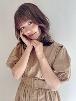 ケーツー エム 京都ラクエ(k-two emu) 小顔なひし形ロブ♪顔周りレイヤーで韓国風にお仕上げ_20代/30代