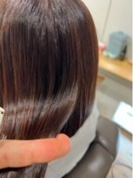 ヘア スタジオ カミング(HAIR STUDIO 髪ING)の写真/豊橋◇天然成分100%のヘナ&ハーブカラーで髪にも肌にも優しく♪カラー特有のニオイや刺激が気になる方必見!