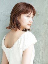 ビューティービースト 大名店(beauty:beast)&nbsp;耳掛け切りっぱなしボブ×ハイライト