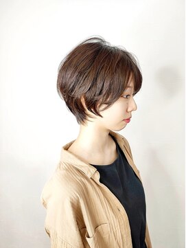 コヨミ(koyomi) 【GINGER掲載スタイル!!】ふわっとミニショート20代/30代/40代
