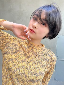 エース (ACE) ACE 横浜 大人可愛いマッシュショート×アッシュブラック