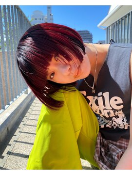 トレンチ(TRENCH) 《おつじ TRENCH》ボブ × 髪質改善