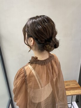 フェリア 松山(Feria) 【Feria松山】浴衣ヘア×シニヨン‐相原愛梨‐