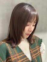 トリッカ 代官山(tricca)&nbsp;【tricca代官山】ココアベージュ/外ハネボブ