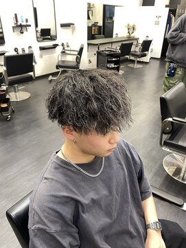 メンズサロンドットリアン(dot. lien) ツイスパ×ハイライトメッシュ