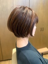 ヘアー ドレッサー パワードール(Hair Dresser)&nbsp;50代、ふんわり丸みボブ
