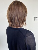 トップヘアスパアンドリゾート 鳴海(TOP HAIR spa&resort) ベージュカラー×外ハネフレンチカジュアル//20代30代40代