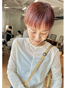 ソーンズ ヨイク(thorns YOIKU) ショート×レッドオレンジカラー