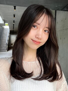 ガーデンヨコハマ(GARDEN YOKOHAMA) こなれミディレイヤーカット束感前髪ワンカール内巻き