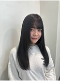 レイヤーカット×髪質改善カラー