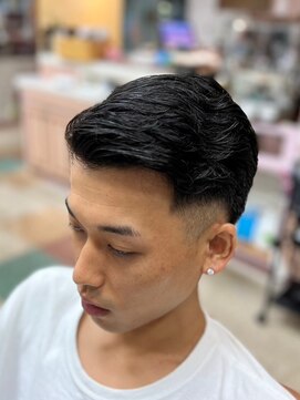 アポロカットステージ 相模大野店 アップバング/ツーブロックマッシュ<理容室>[メンズ/相模大野]