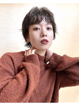 トリッカ 銀座(tricca) ニュアンスパーマ/簡単スタイリング/伸ばしかけヘア