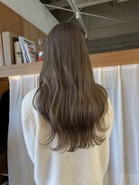 ムク 甲府(muku.)&nbsp;ケアブリーチ/ダブルカラー/透明感カラー/顔まわりレイヤー