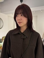 サンデイズド(SUNDAZED)&nbsp;ボルドー/ミディアム/顔周りカット